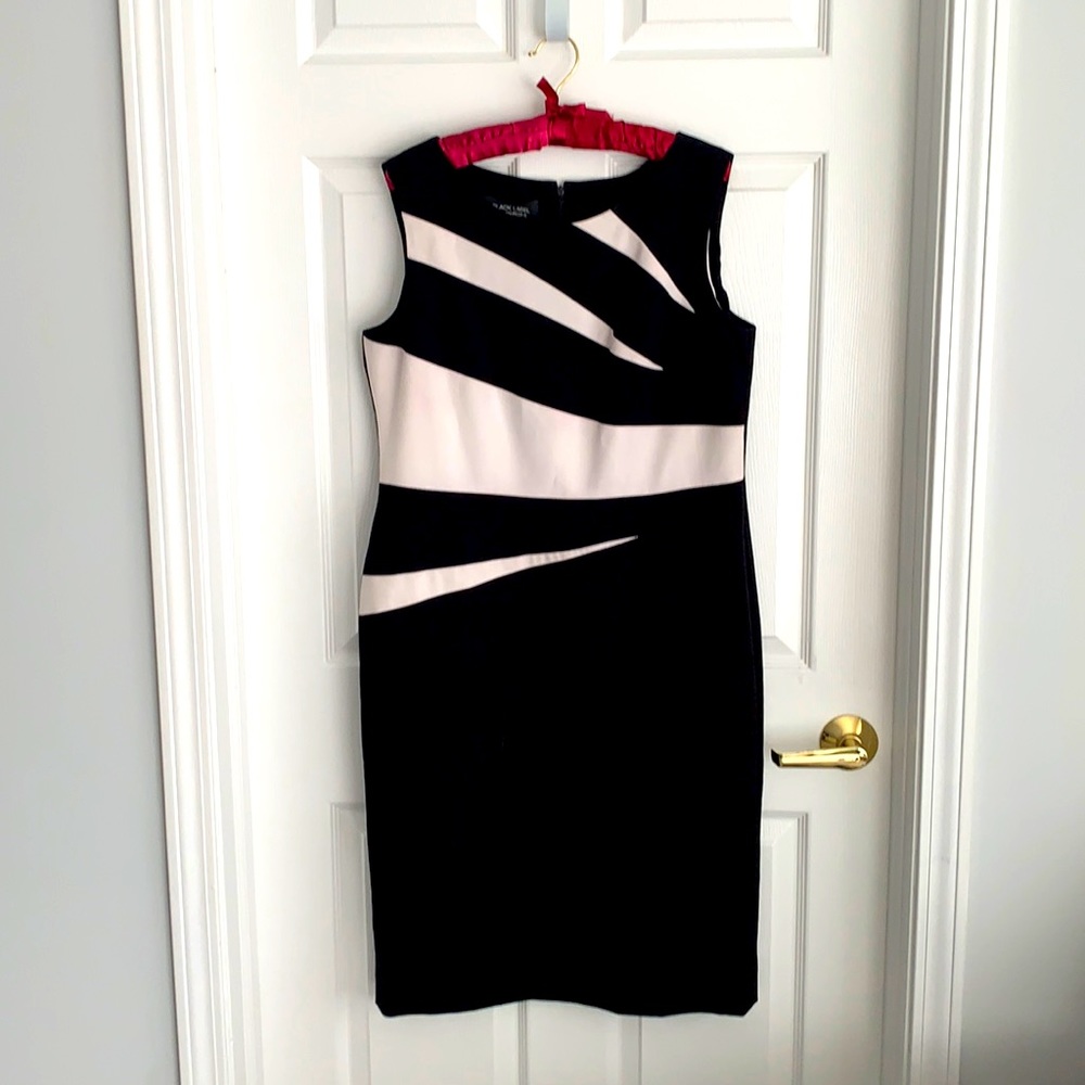 Black/White dress